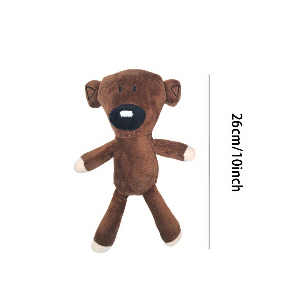 Adorable Brown Teddy Bear Plush Toy - Soft Polyester Stuffed Animal, Perfect Birthday Gift &amp; * Decor for * and Adults, Cute Bear