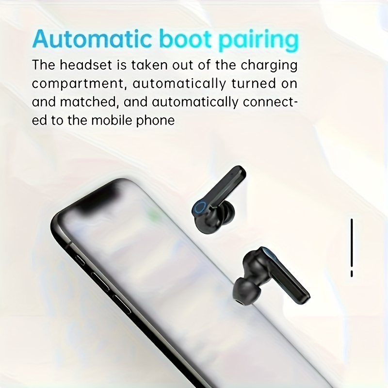 2025 Latest TWS Wireless Earbuds with Touch Control, 9D HiFi Sound & LED Display - Real Stereo In-Ear Headphones, USB-C Charging, Perfect Gift for Birthdays, Holidays & Special Occasions, Compatible with Android Phones, Earbud Accessories