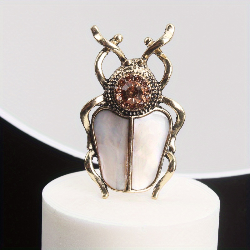 E-shop Vintage, Kreativität, Elegantes Design, Muschel-Insekten-Brosche