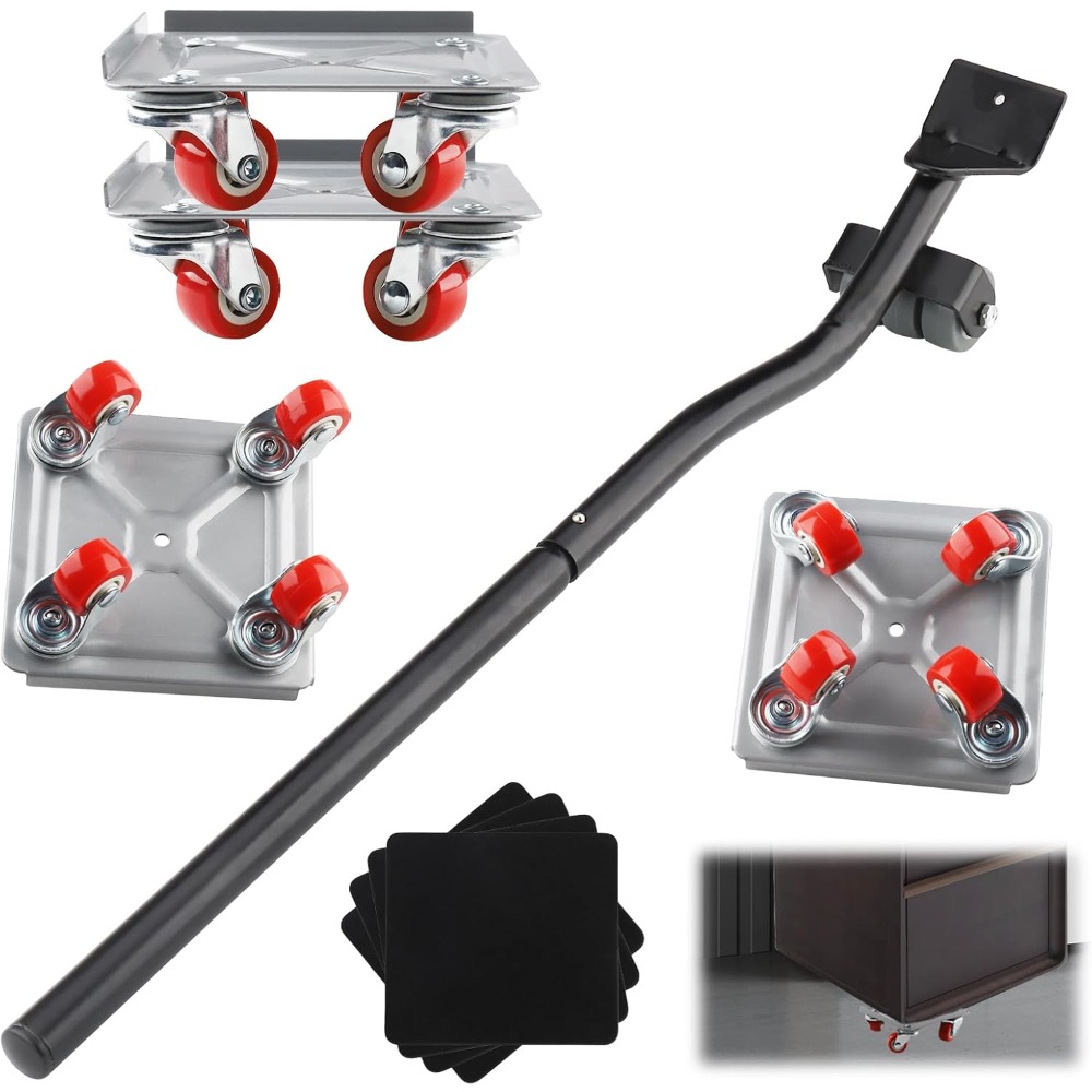 Image of Furniture Lifter For Heavy Furniture, Transport Furniture Casters With Extendable 360° Rotatable, For Sofas, Cabinets And Refrigerators To Move