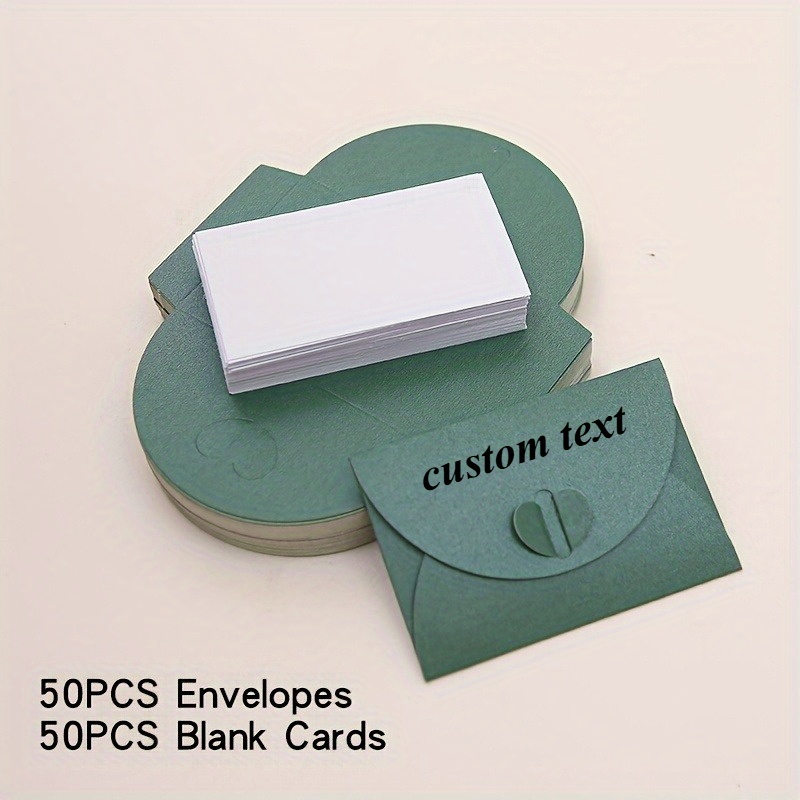 160 Mini-Umschläge Geschenkkarten – 16 Farben, 10,2 X 7,9 Cm, Papierumschläge Für Visitenkarten & Kleine Karten