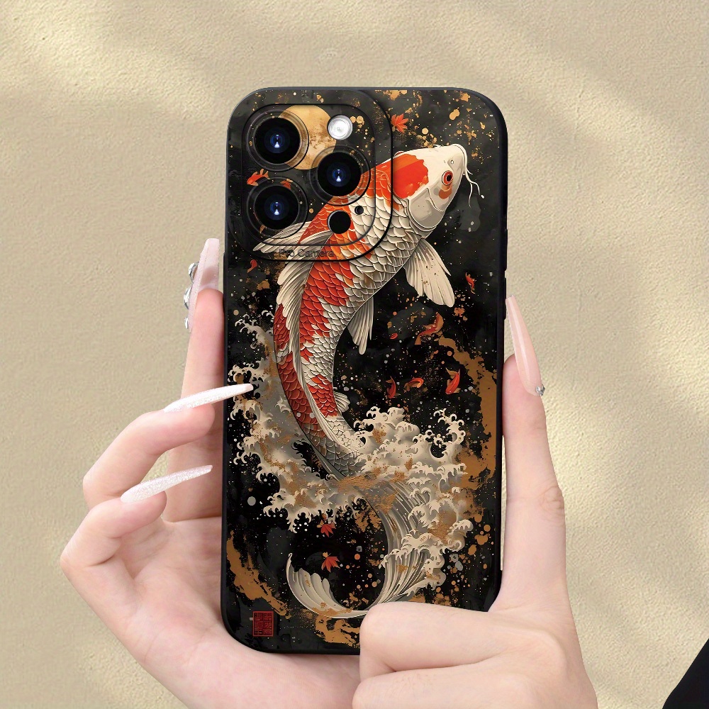 koi fish phone case Koi Fish Shock iPhone Case | Hand Designed Fashion Accessories