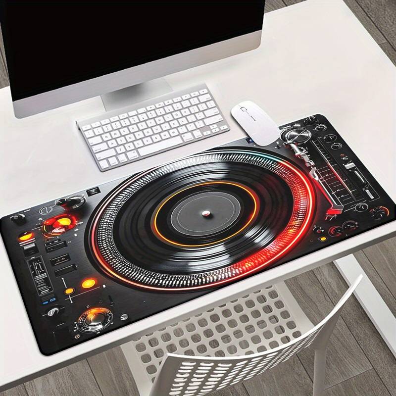 Tappetino Per Mouse Antiscivolo, Base In Gomma, 240x200x3 Mm, Per Computer, Gaming, Ufficio E Viaggio