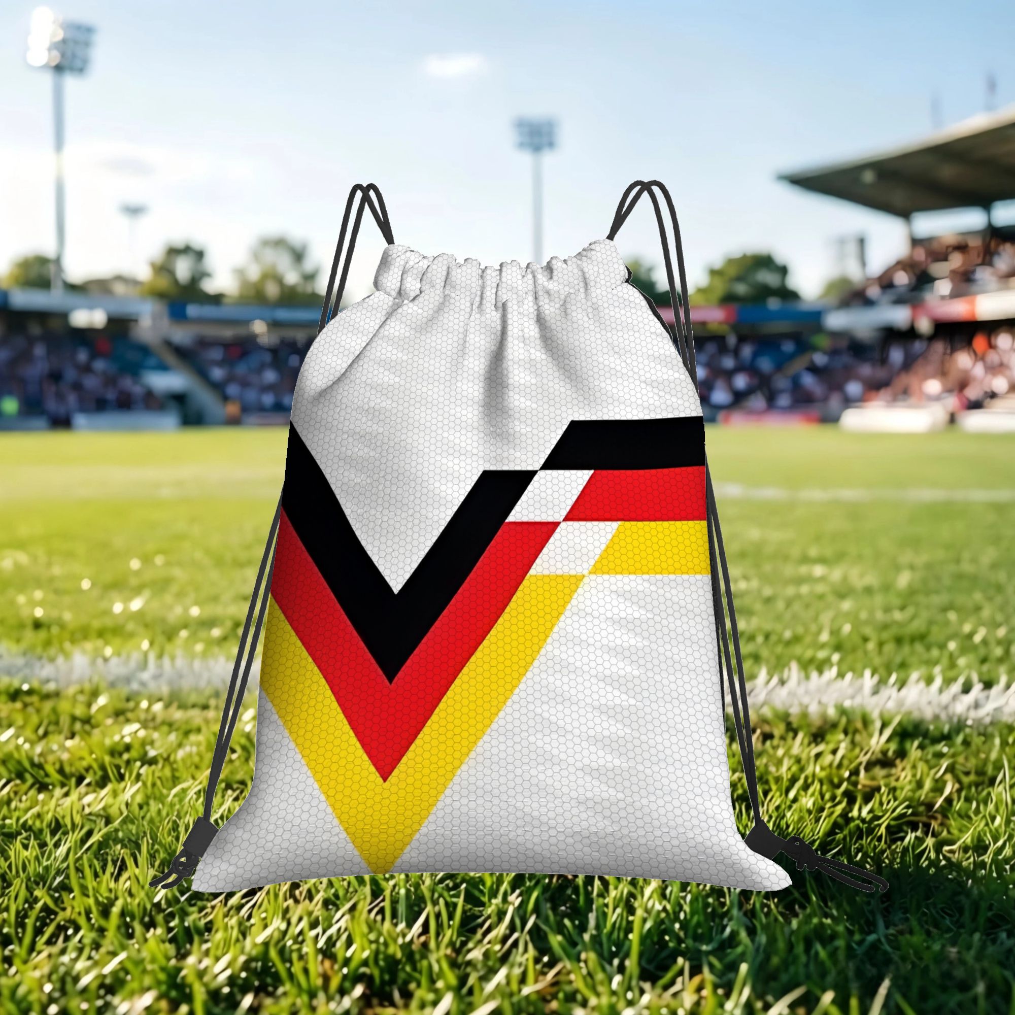 Germany Football Portable Hiking Drawstring Bags Riding Clothes Storage Backpacks Essentials