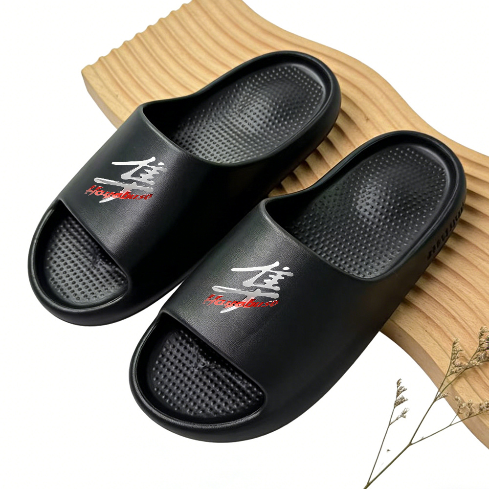 TEMU Graphic Print Pattern Men' Slides, Thick Sole Slippers, Non-slip Quick-dry Sandals