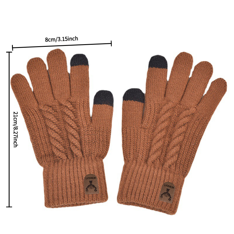 Multi-Colour Touchscreen Ski Gloves for Excellent Warmth