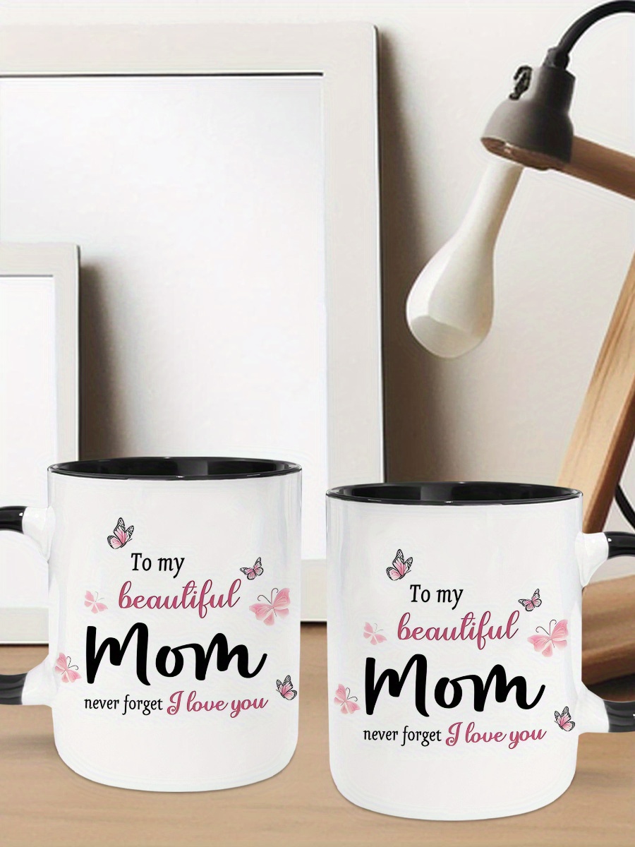 1pc   mug suitable for mom elegant ceramic coffee tea   with   ideal gift for mothers day for     mum mama Product details 3
