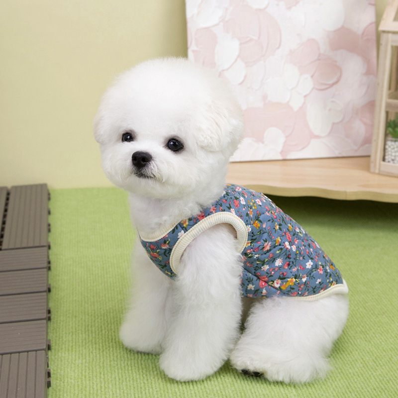 TEMU New Floral Vests And Sweaters For Small Dogs And Cats, Designed For And Warmth During Autumn And Winter. Lightweight Pet Clothes Include Cozy