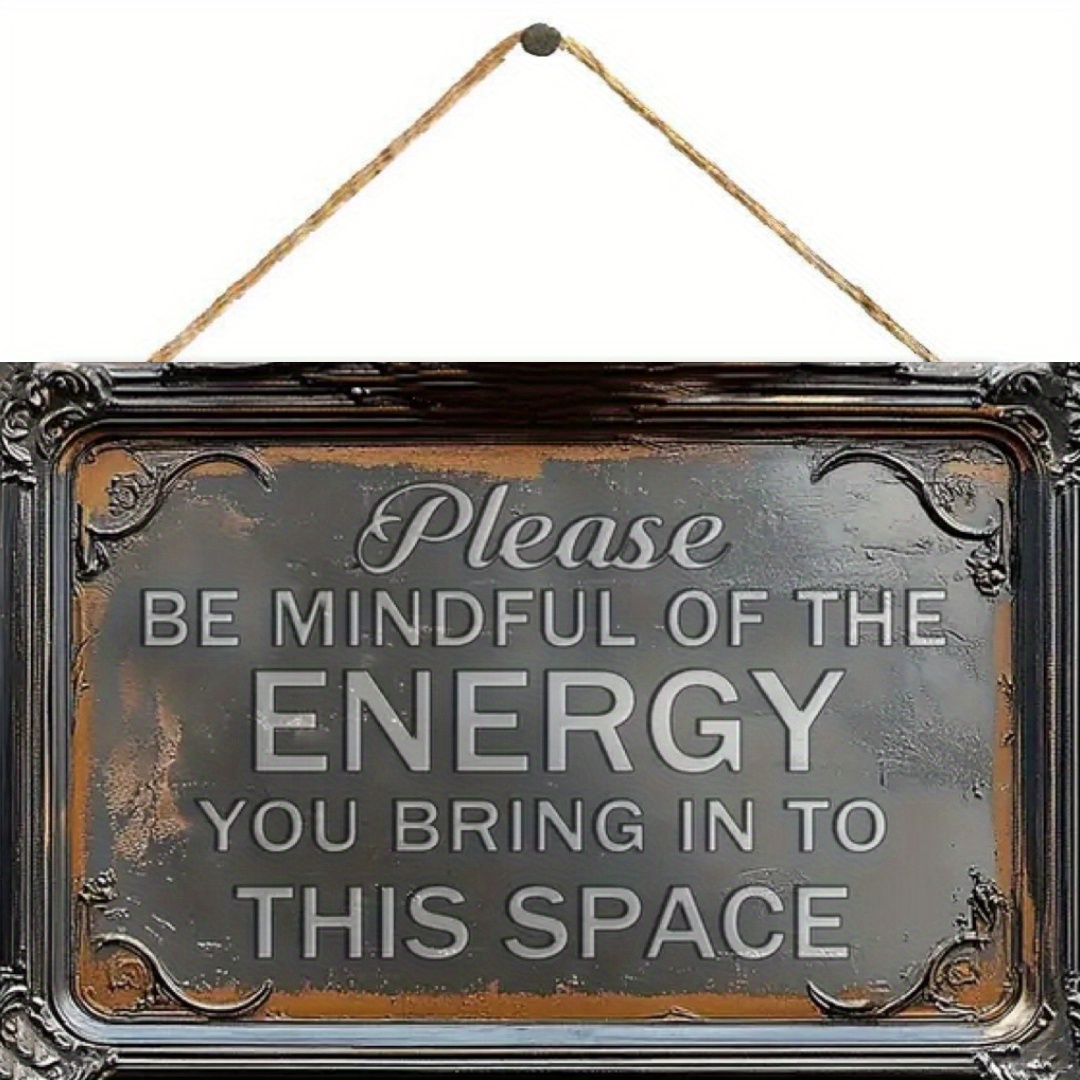 

please Of You Into " Vintage Wooden Plaque, 7.87inch X 5.3inch - Ideal For Home, Restaurant, Bar, Cafe, Garage Wall Decor