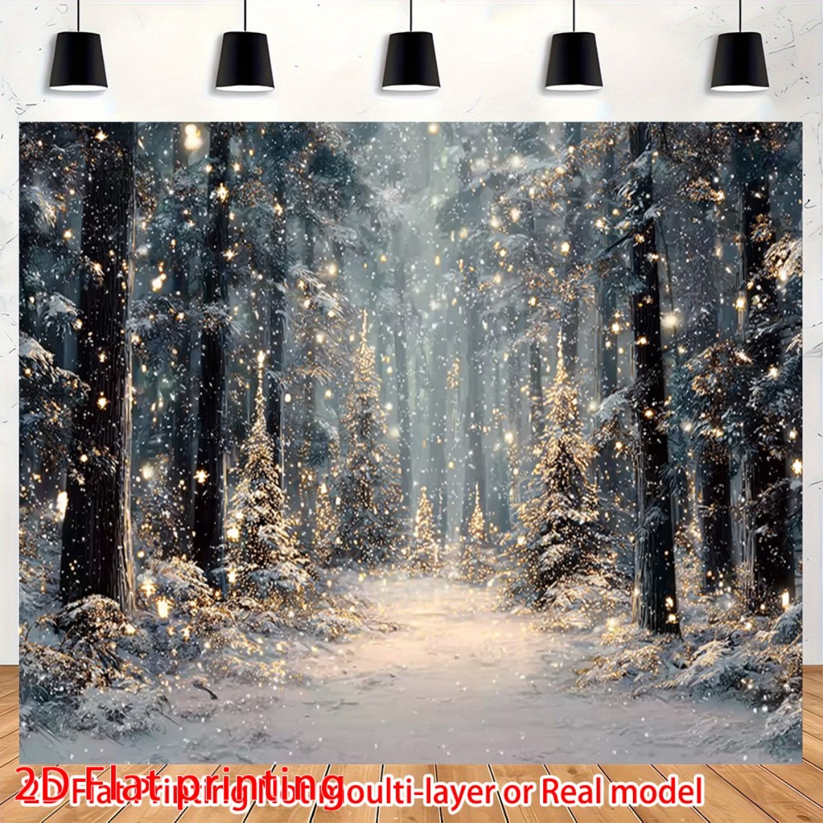Winter Wonderland Banner for Holiday Decorations