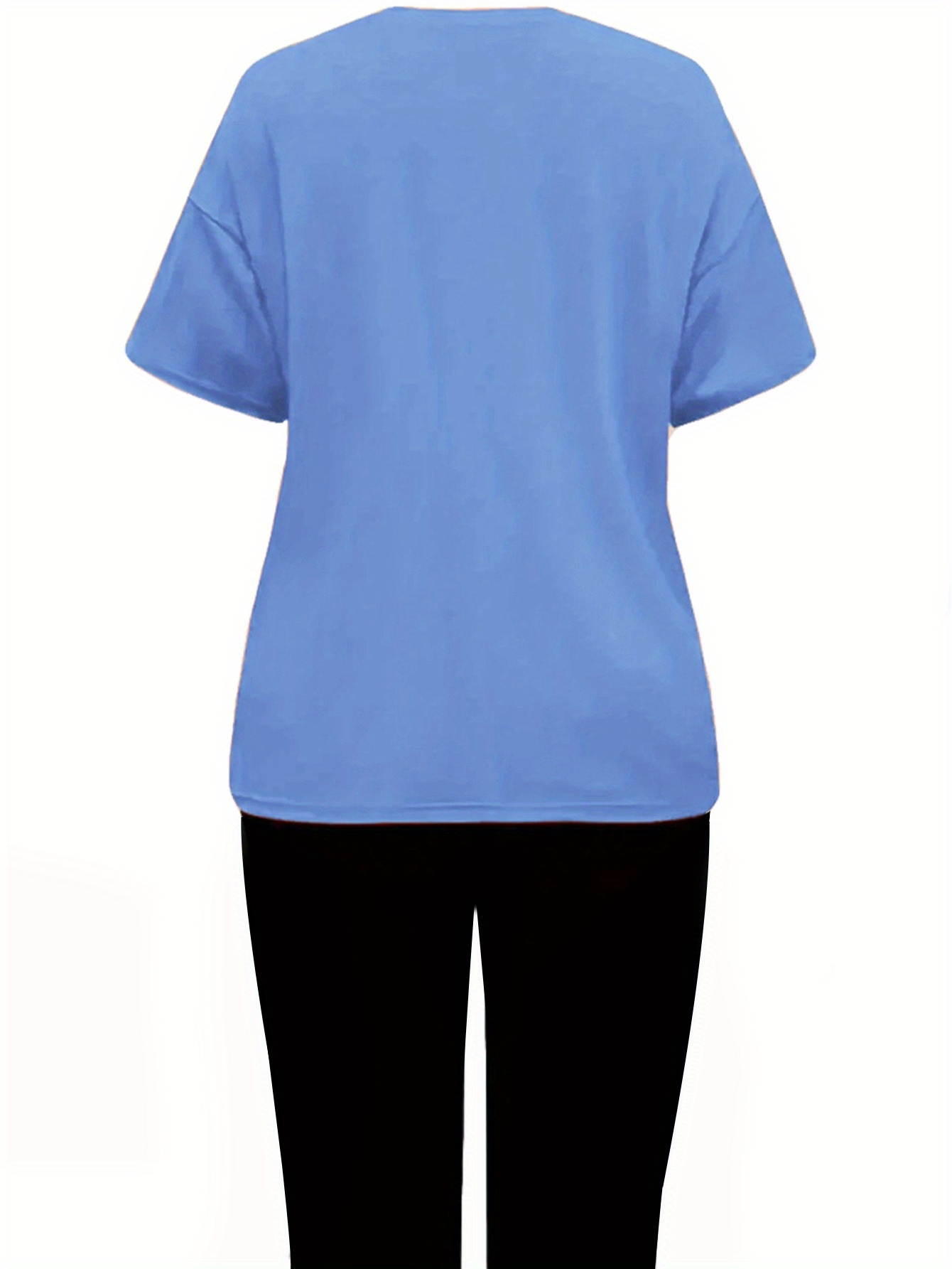 T-Shirt Femme Imprimé Papillon — Style Fleuri Printemps, été, automne et hiver - Ensemble mode femme à manches courtes avec imprimé papillon rimeur neuf. Tenue décontractée saisonnière, design ludique, costume stylisé, vêtements durables, lavable en machine, habillement féminin