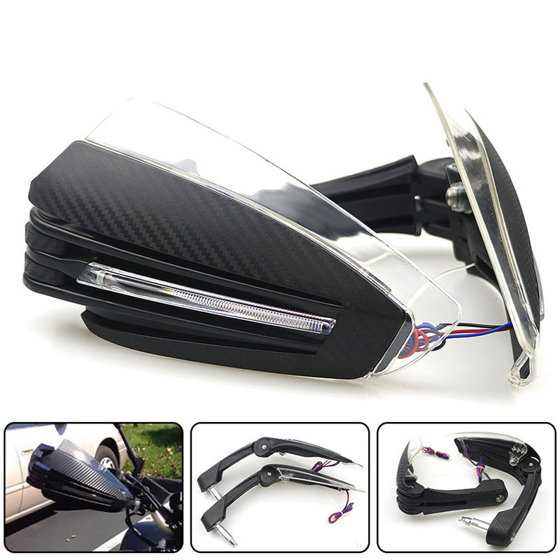 

Street-sport-motorcycles Led Flashing Protectors, Waterproof Abs Turn Signal Covers For Street & Dirt Bikes