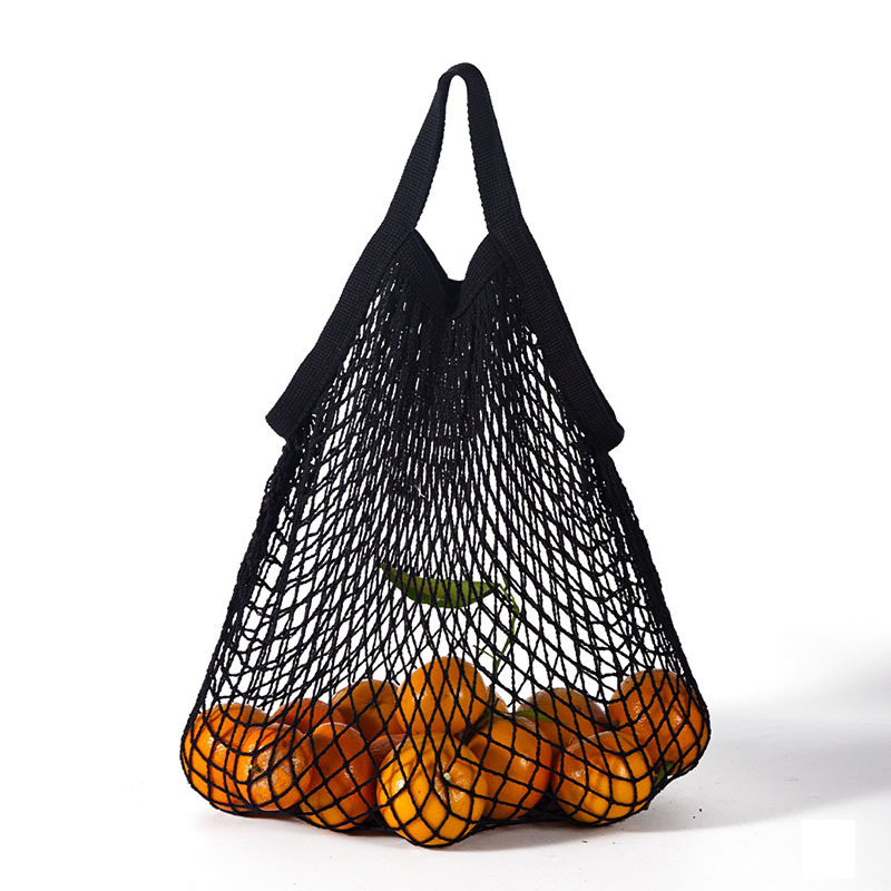 

1pc Nylon Mesh Shopping Bag - Portable & Reusable For Groceries, Vegetables, And Fruits