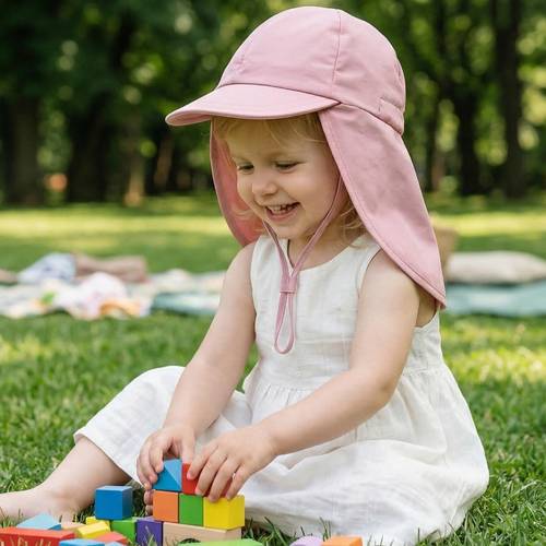 hat for children aged 0 duckbill cape hat summer outdoor hat