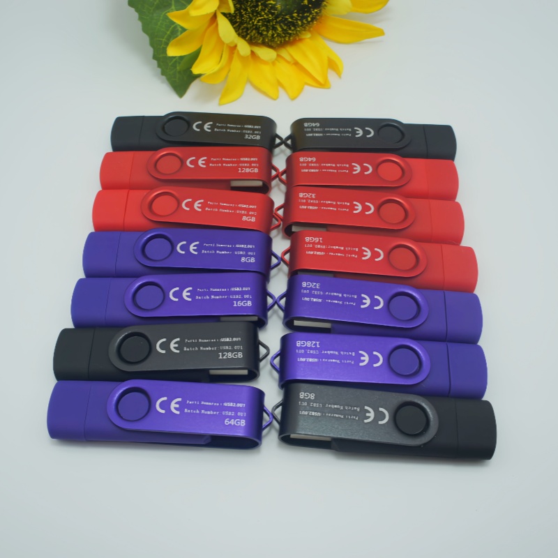 USB 2.0 Metal Swivel Flash Drive 8GB Memory Stick, 1/10 USB 2.0 Metal Swivel Flash Drive 8GB Memory Stick, 1/10