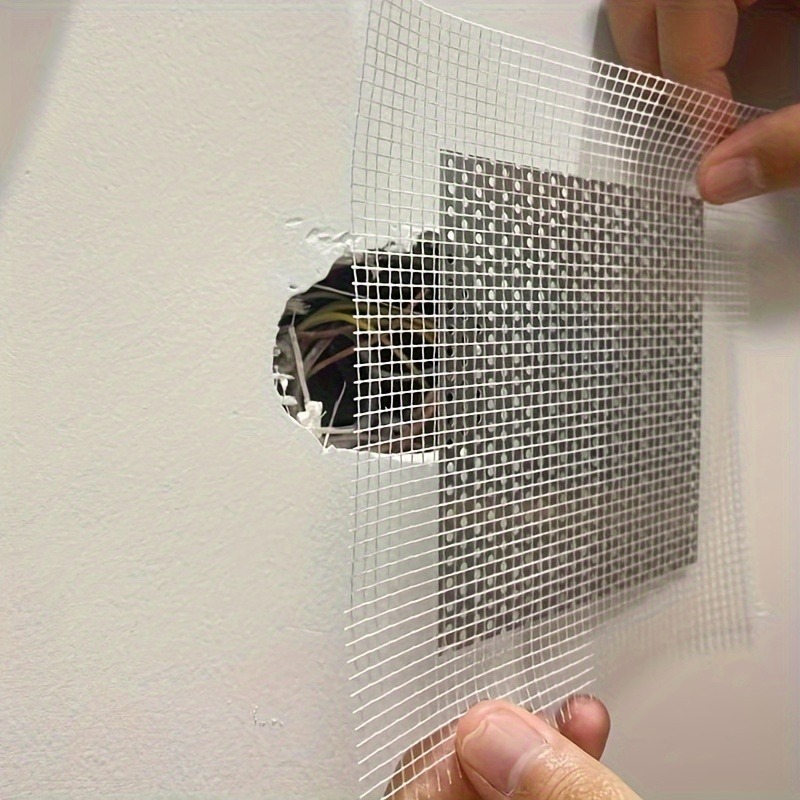 15cm Wall Repair Patch, Drywall Repair Tool, Self-adhesive Fiber Mesh Foam Board For Ceiling And Wall Crack Repair