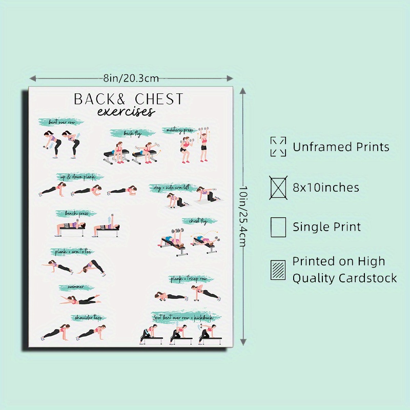 Workout Poster Core And Glute Workout At Home Fitness Workout