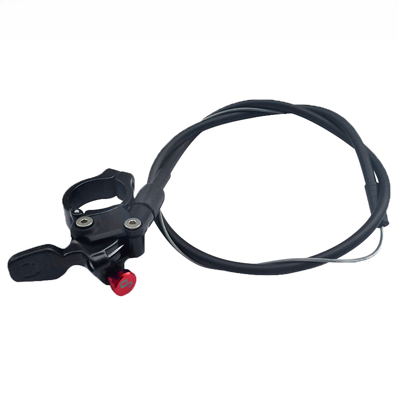 E-shop Fernbedienungs-Verriegelungs-Kit für Mountainbikes, Kabelbetriebene Gabel-Verriegelungs-Umstellung, Federungsgabel-Fernsteuerungssystem,