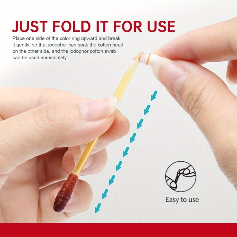 Disposable swabs for personal care and travel - perfect for home use and on-the-go!