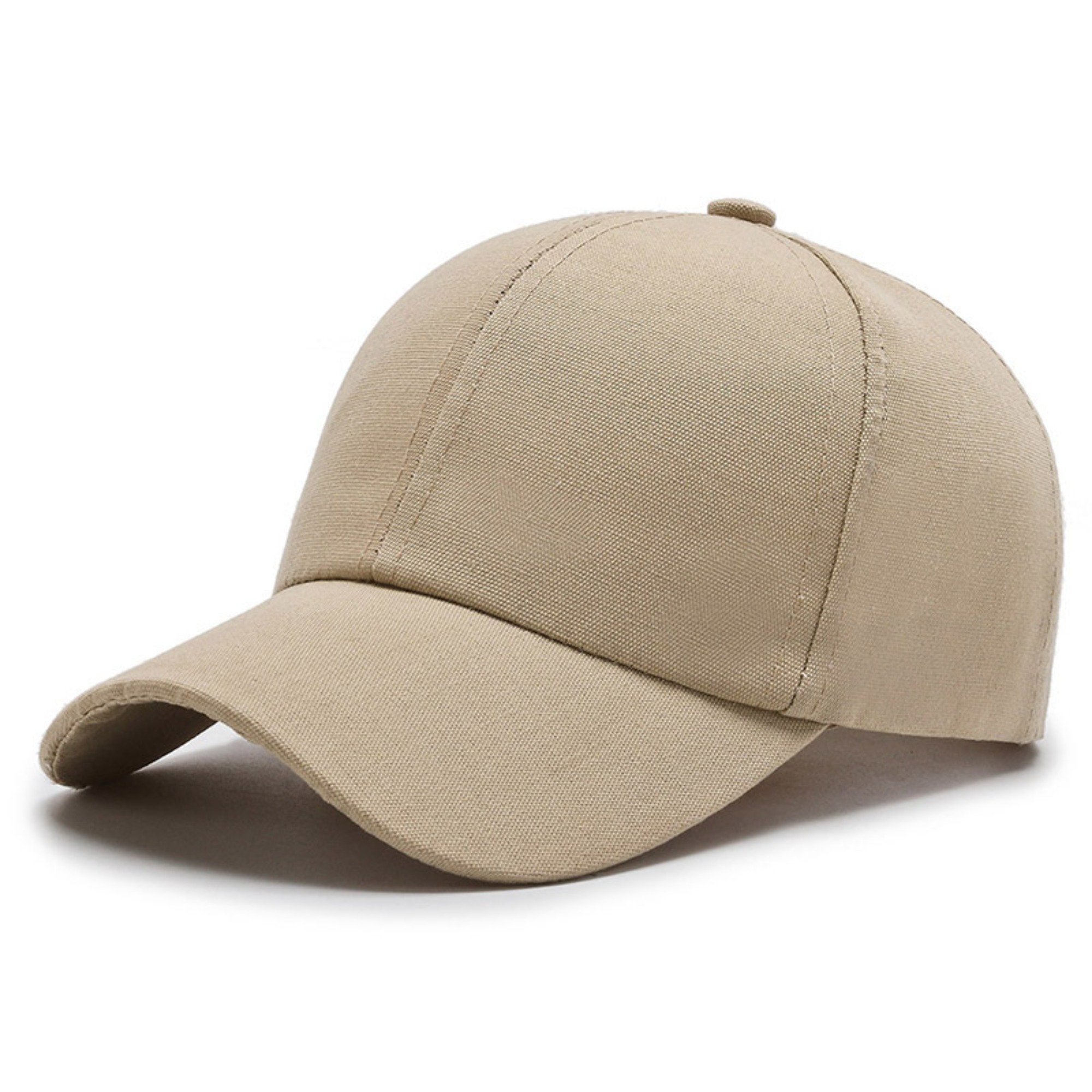 Classic Solid-Colored Adult Baseball Cap, Colorful Fashion Baseball Cap for Both Men And Women
