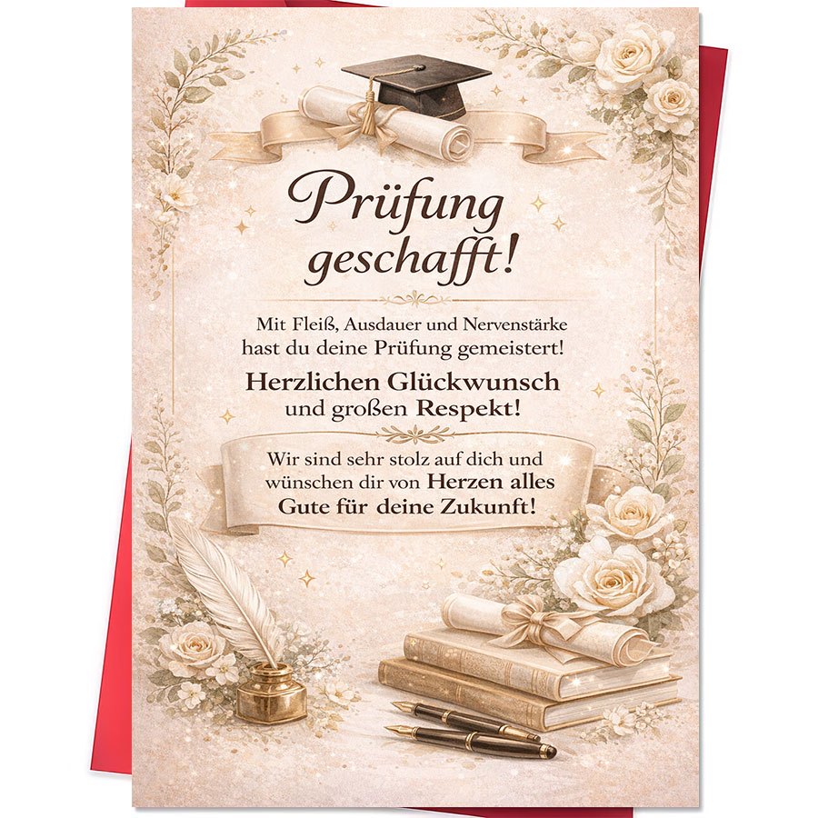 1 Greeting Card And 1 Envelope 1pc Congratulations Card For Graduates Celebrating Ideal For Parents Teachers To Send