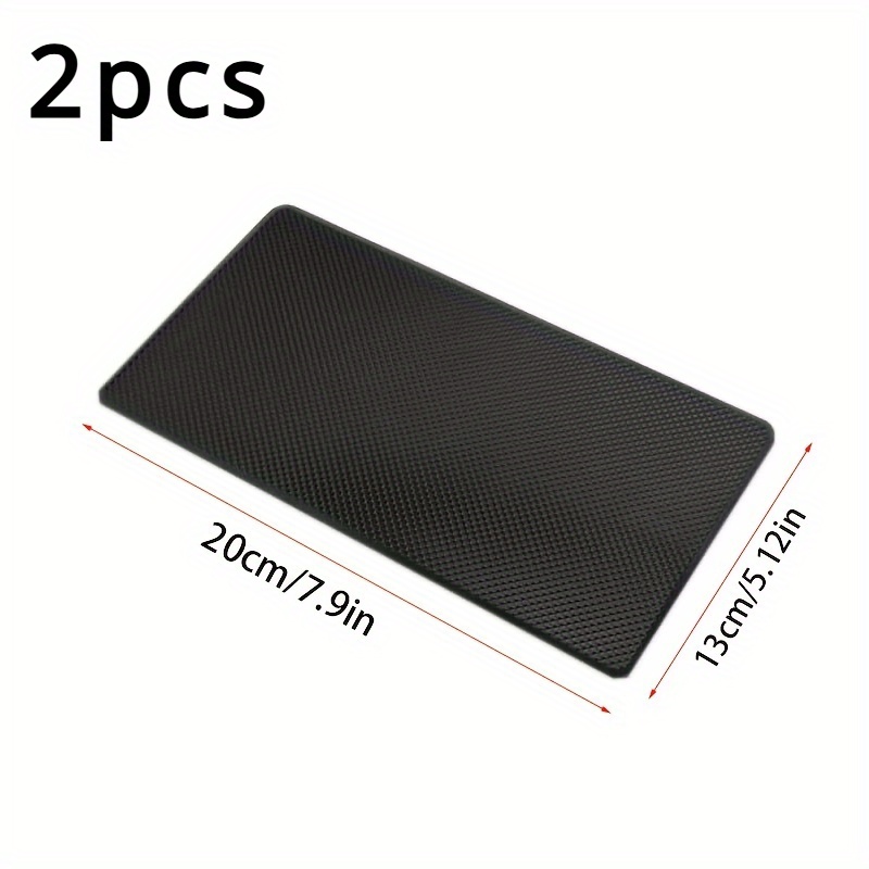 TEMU 2 Non-slip Stickers, Suitable For Car Dashboards, Mobile Phones And Keys-magic Adhesive Pad (200mm X 130mm)