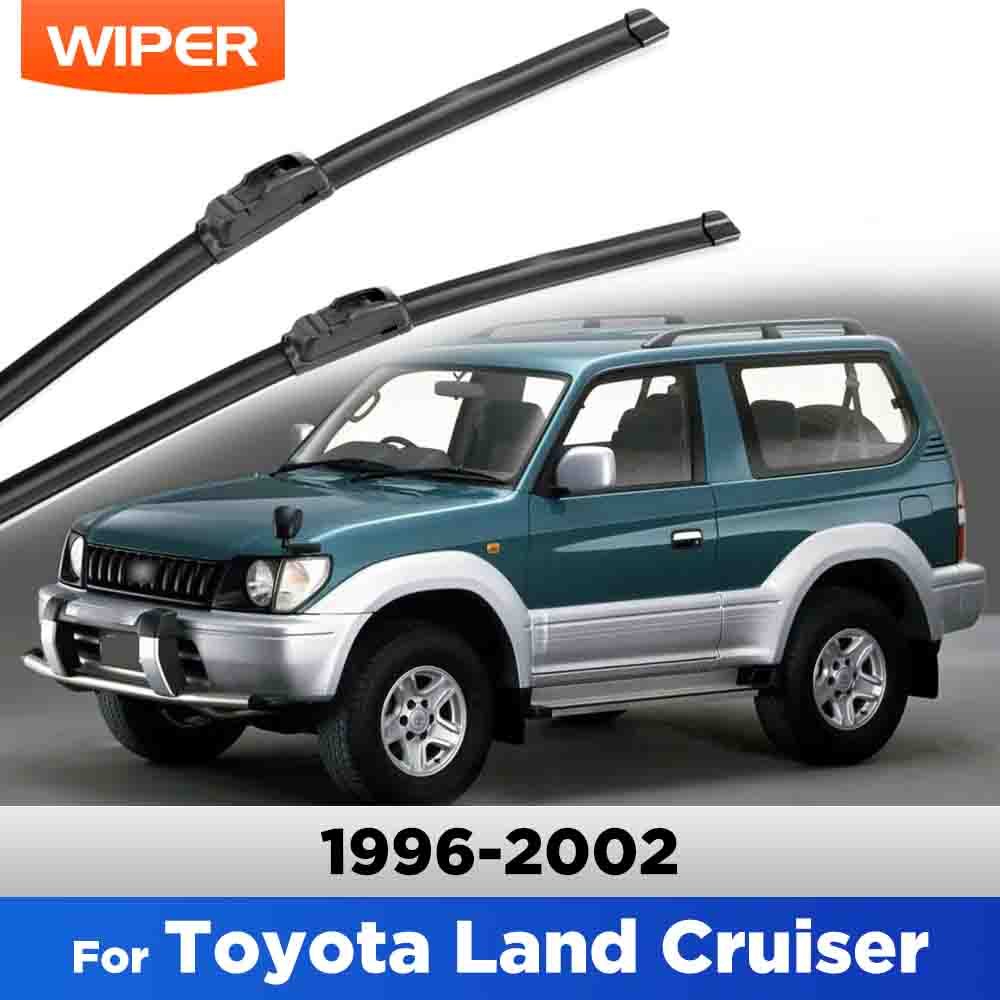 TEMU Front Wiper Blades For The For Land Cruiser J90 From 1996 To 2002, Measuring 19" And 18", Designed For