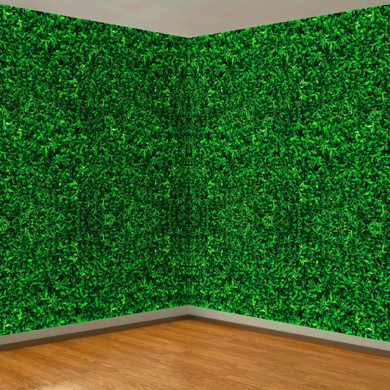 TEMU 6pcs Christmas And New Year Set Of 54 X 108 Inch Enormous Green Leaf Photo Backgrounds, High-quality Leaf Backdrop For Photo Booths, Green