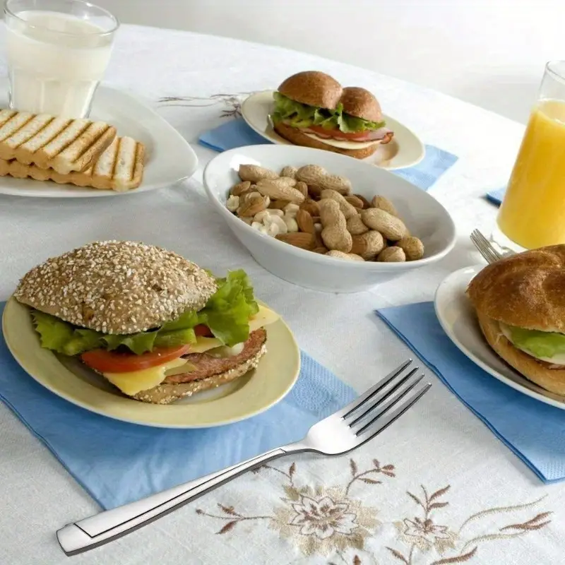 set of 10 stainless steel tableware, including 50pcs of cutlery. Product details 4