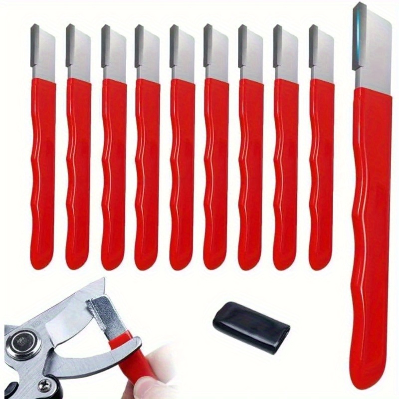 

5pcs Multi- Steel Sharpener Set, Portable Manual Knife Scissor Scraper, No Battery Required, For Kitchen Garden Tools