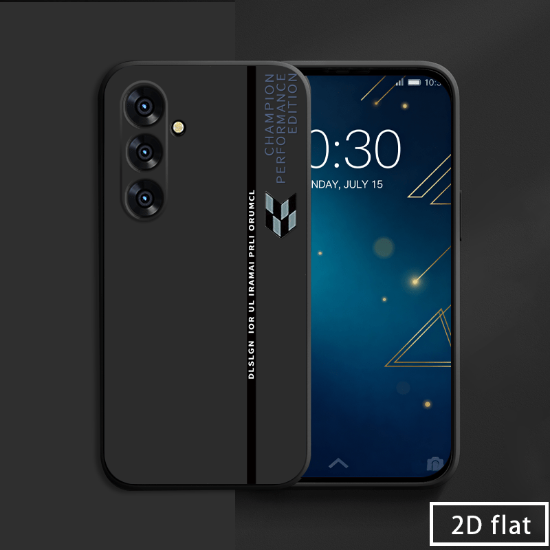Pouzdro na telefon - 2D ploché pouzdro na telefon Galaxy A37 5G, štítek pouzdra 25185, plná ochrana objektivu, tenký styl, matný TPU, ochrana objektivu, kubické pouzdro s rovnými hranami, business rovné hrany, Ins styl unisex student, vyvýšený objektiv, měkký kryt
