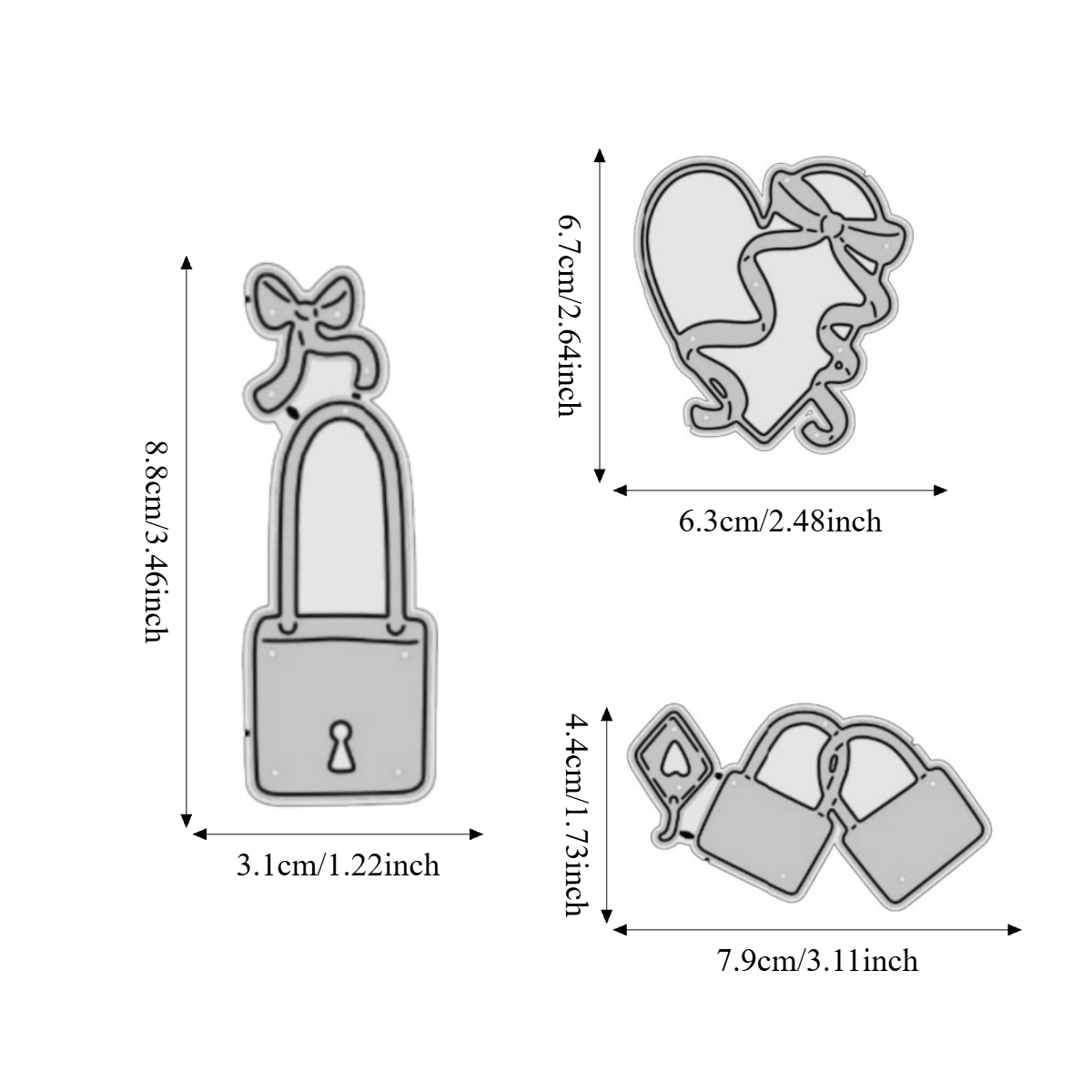2026 New Key To Metal Cutting Dies For Diy Scrapbooking Card Making Stencils Embossing Craft Decoration