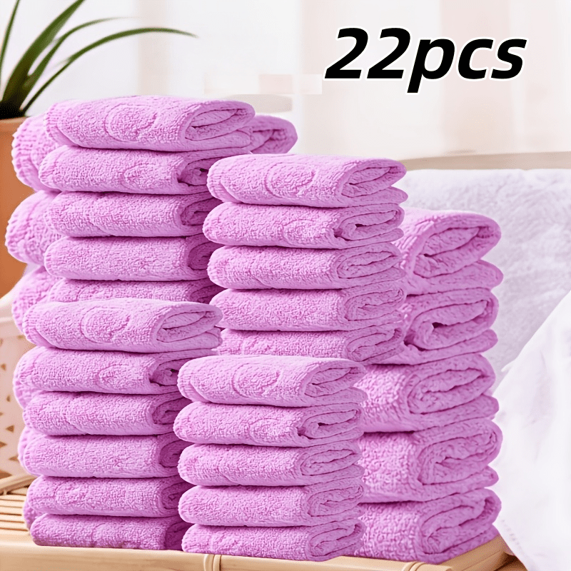 TEMU 22pcs Multi-functional Thickened Cute Bear Cleaning Cloths, Reusable Microfiber Cleaning Towels, Washable/high Absorbency/dry And Wet Dual