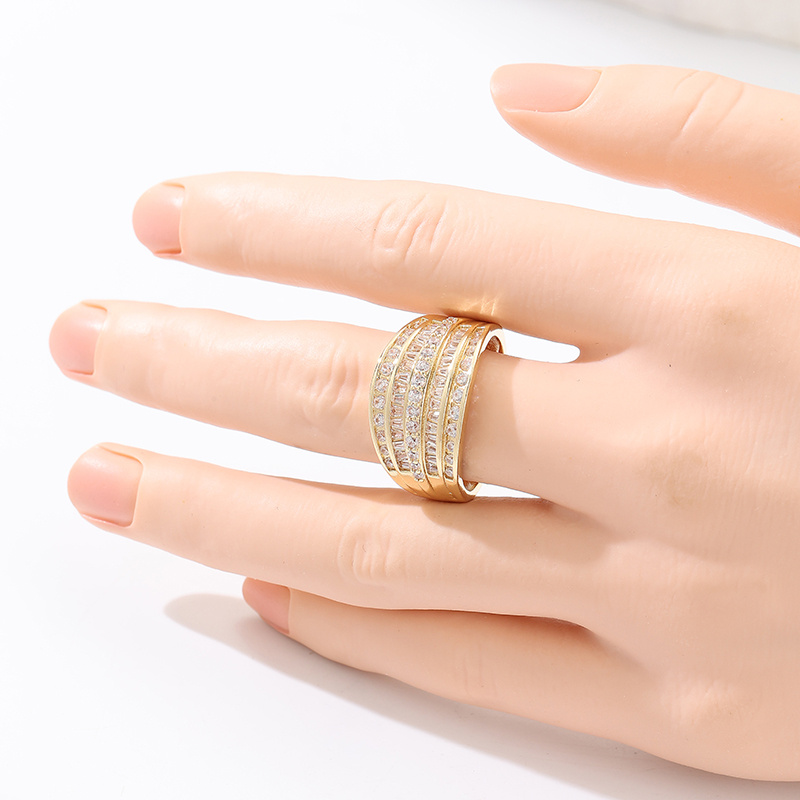 Vintage Copper Handmade Wide Face Ring for Weddings