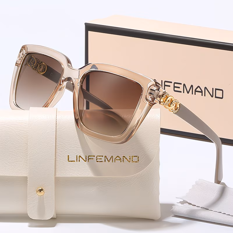 classic square chic decorative glasses for women best friend photos shopping daily wear holiday gift Product details 0