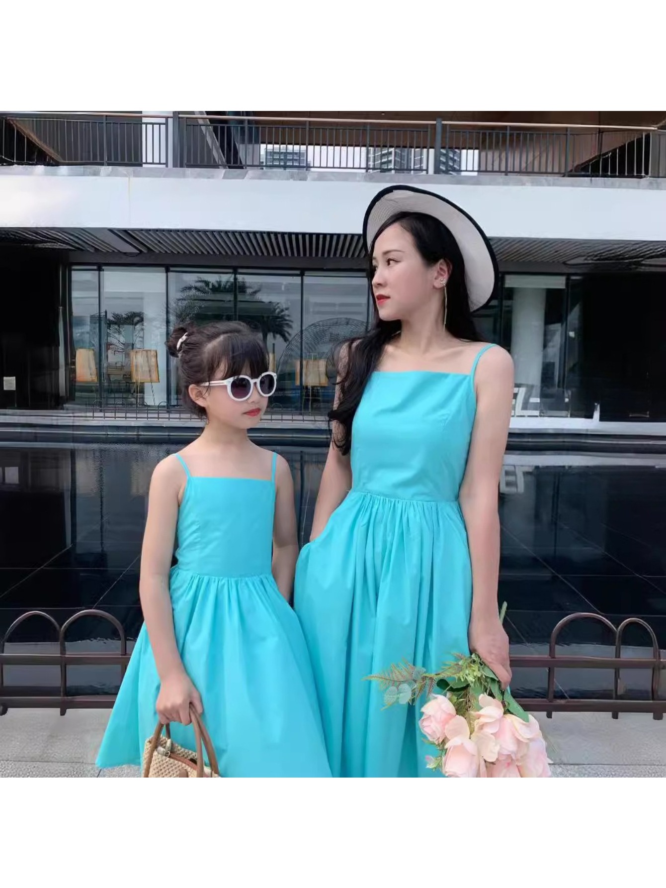mother daughter matching dress sold on Temu United States