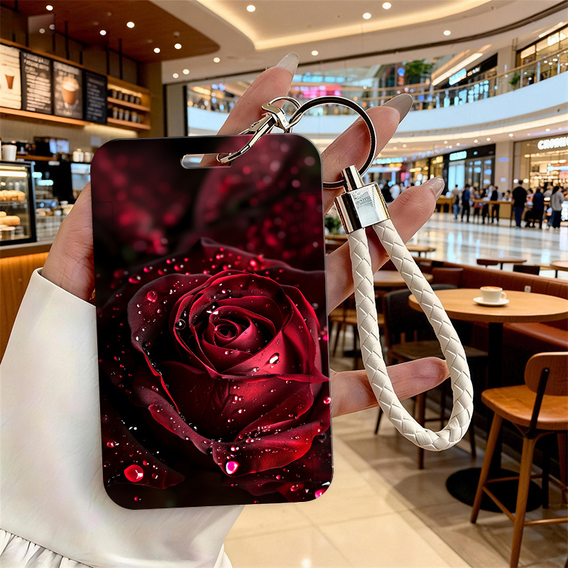 TEMU A New Lightweight Card Holder For Women With , Suitable For Doctors And Nurses To Hold Work Passes, Id Cards, Credit Cards, And Bus Tickets -