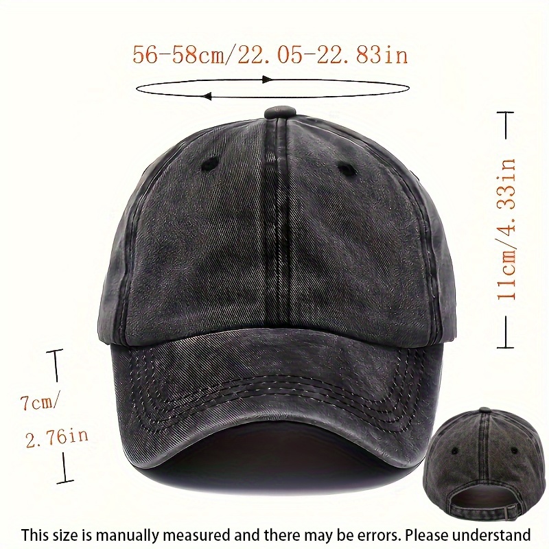5pcs Custom Printed Hat Set, Adjustable Baseball Caps