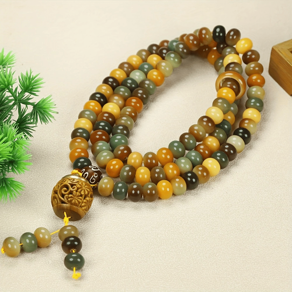 Handmade Bohemian Style Colorful Beaded Necklace