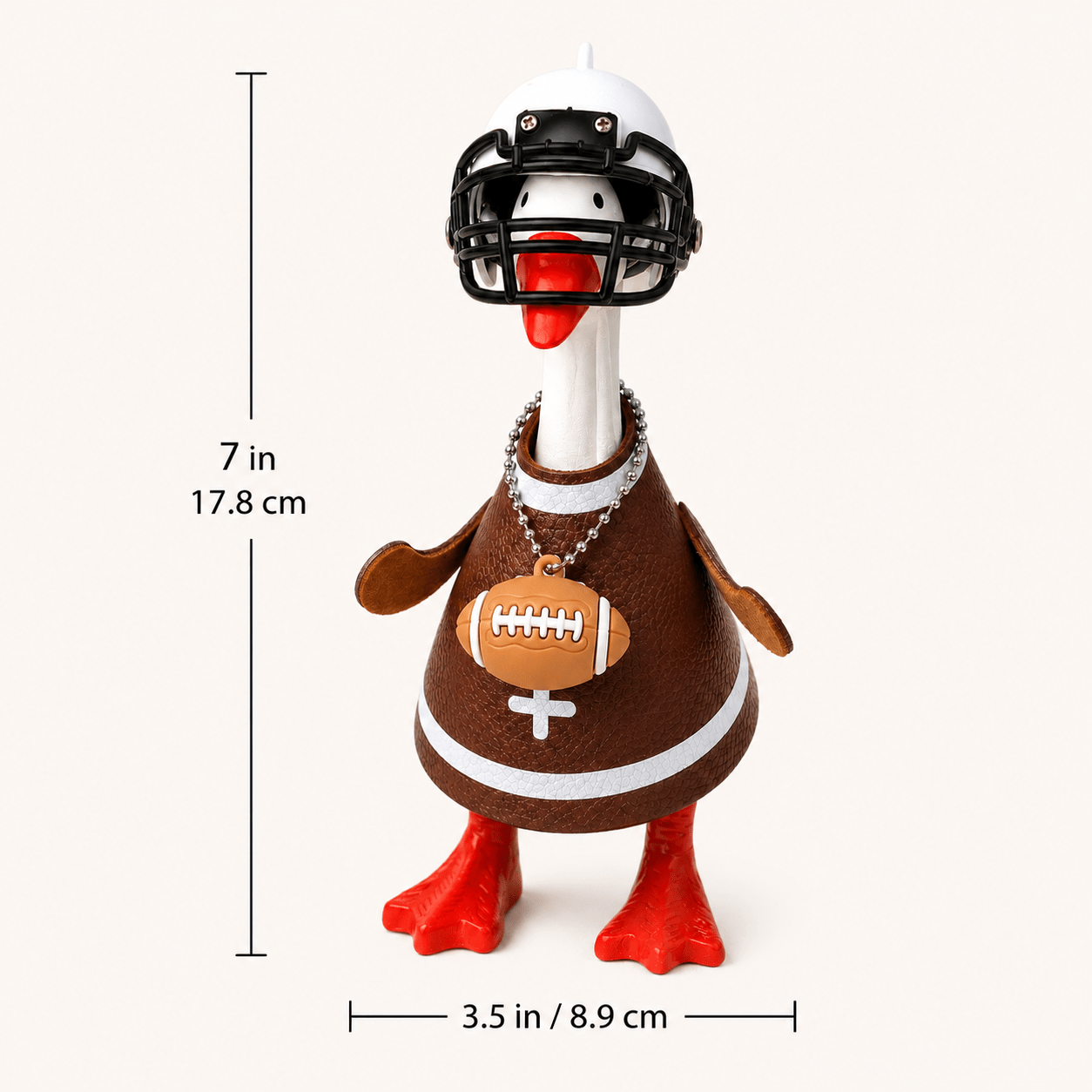 TEMU 7 Inch Sports Themed Decor Set, Basketball Football Baseball Tennis Style Dress Up Clothes Accessories, Compatible With 7 Inch Porch Goose