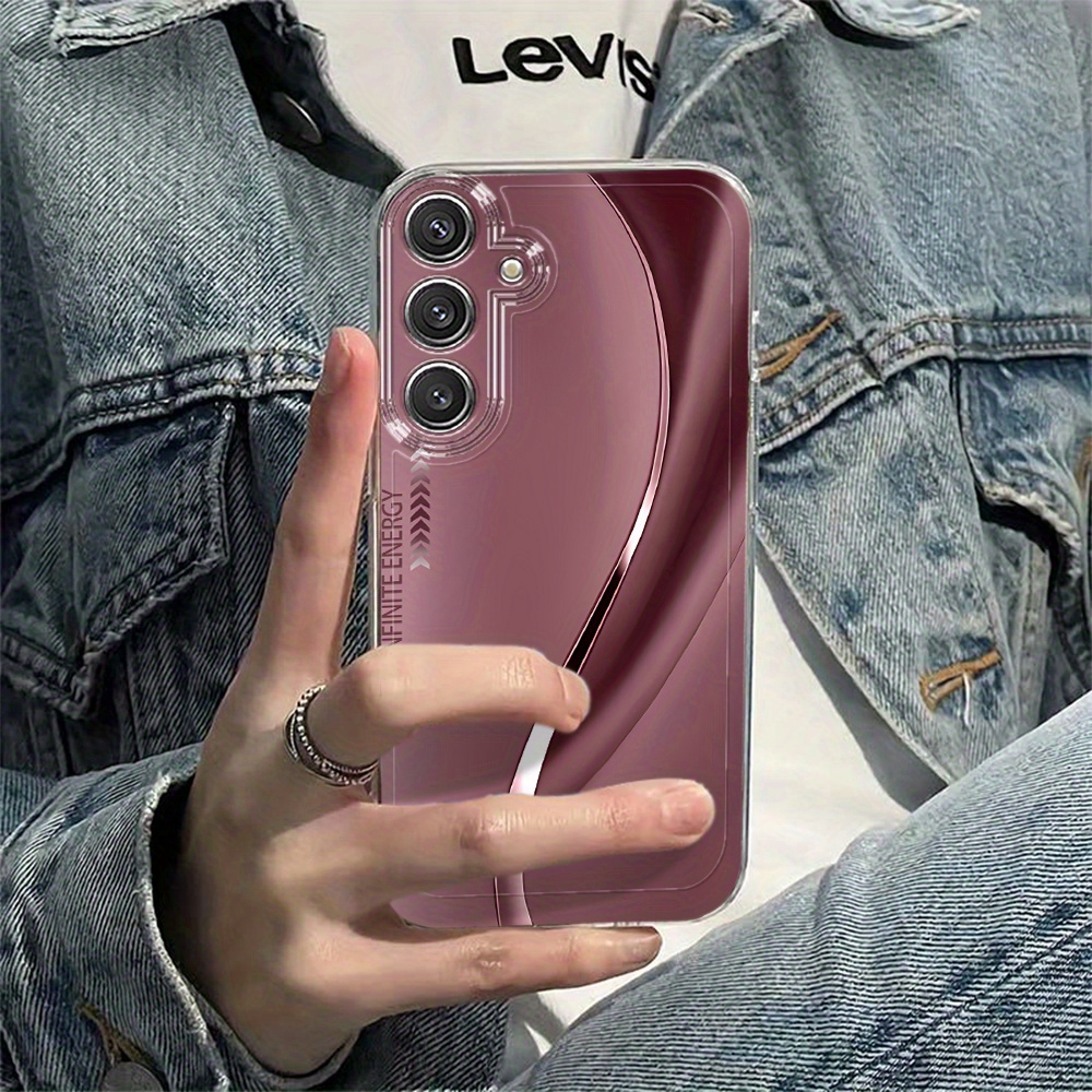 Image of Phone Case - Phone Case: Pattern Mobile Cover Case For Galaxy S25/s24/s23/s22/s21 Ultra, Plus, Fe And A10/a12/a13/a14/a15/a16/a20/a22/a23/a24/a25/a30/a33/a34/a35/a52/a53/a50/a54/a72/a73/m10s Sleek