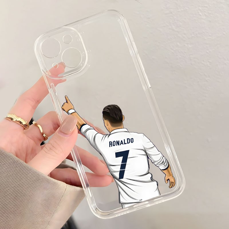 

Footballer Pattern Uv Phone 360 For Iphone 11 12 13 14 15 16 Xr X/ Xs 7 8 Se For Smartphone &