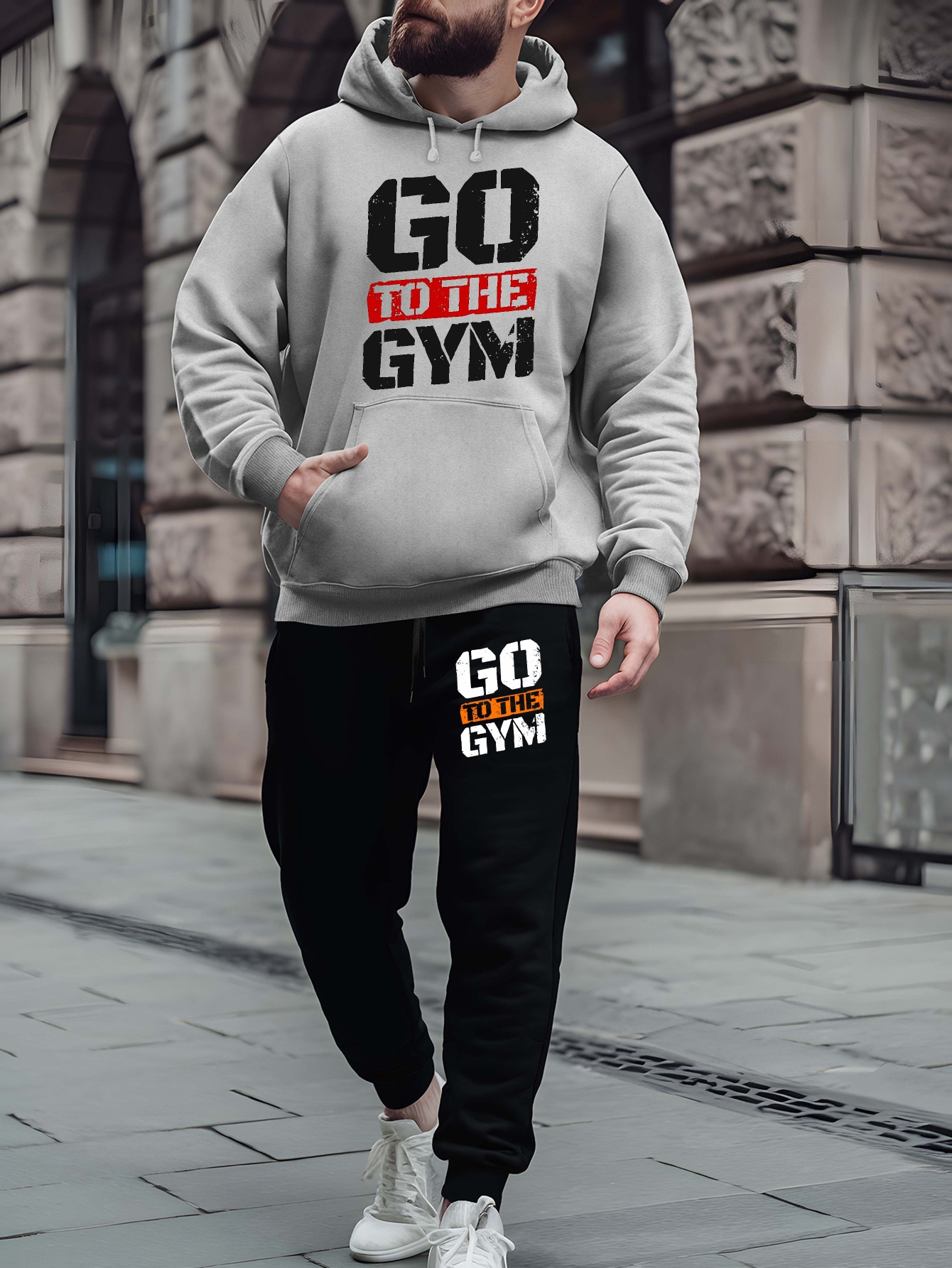 Outfits Trendy Mens Sweatpants Dark Gray Sweatpants For Men Mens