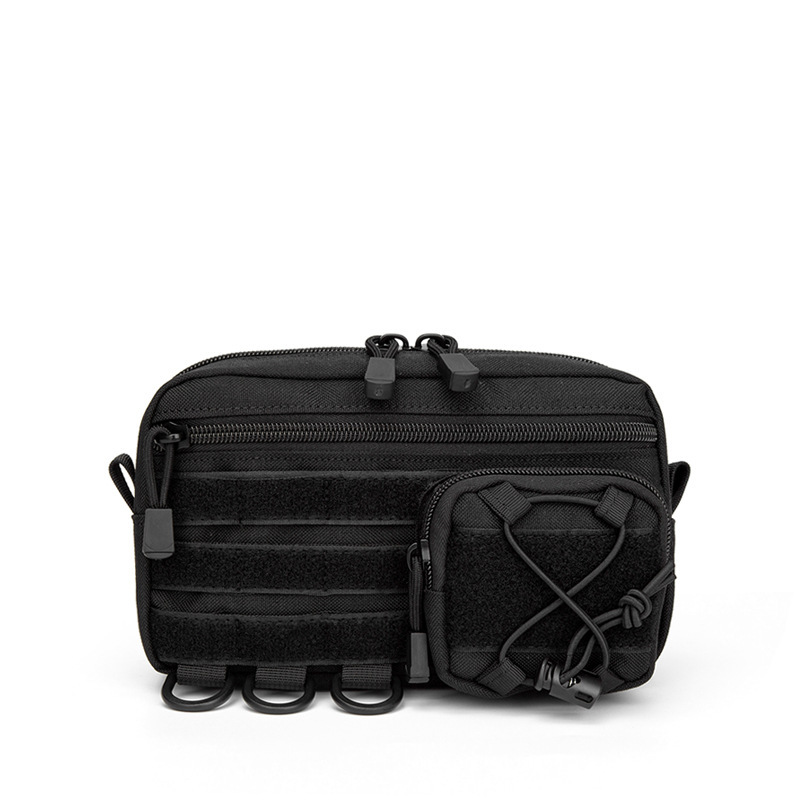 TEMU 1000d Nylon Tactical Molle Pouch, Multi-pocket Utility Bag, Tool Storage Box, First-aid Organizer, Miscellaneous Bag, Ideal For Outdoor Hiking,