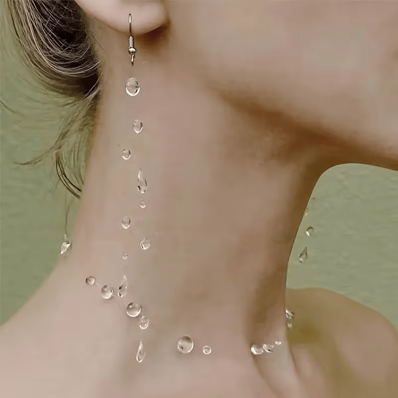 TEMU 3pcs Creative Elegant Necklace And Earrings, Matching Additions For Wedding, Daily Wear, Parties, And Vacations, Perfect Gifts For And On
