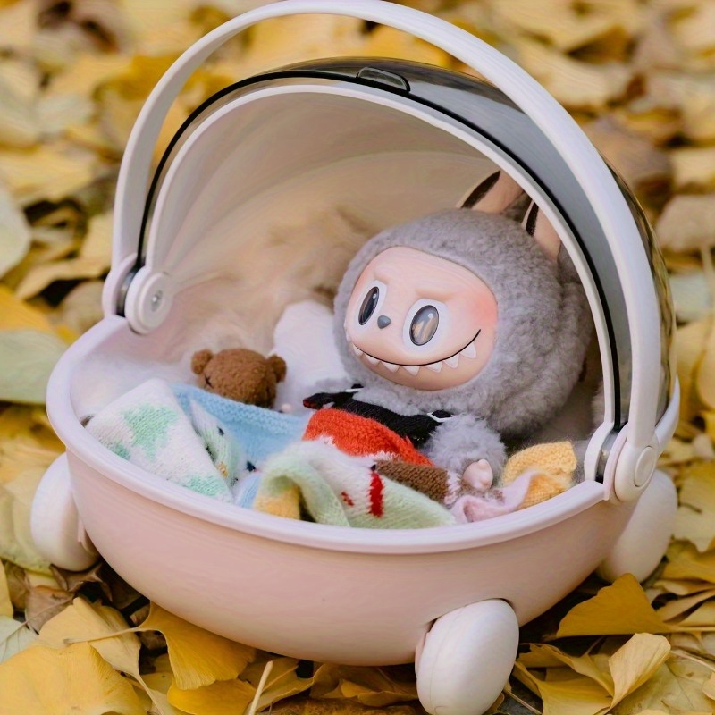 Portable Round Cradle - Breathable Mesh Sleeping