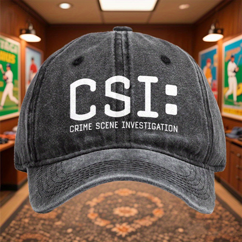  :   investigation baseball cap - verstelbare snapback hoed met robuuste   tekst, lichtgewicht voor   investigations, halloween,   fans - unisex outdoor, reizen, thema feesten - perfect cadeau voor   show enthusiasten, outdoor hoofddeksel, casual hoofddeksel,   hoofddeksel, reis accessoire, trendy hoofddeksel, hand wasbaar, thema hoofddeksel, outdoor avonturiers 0