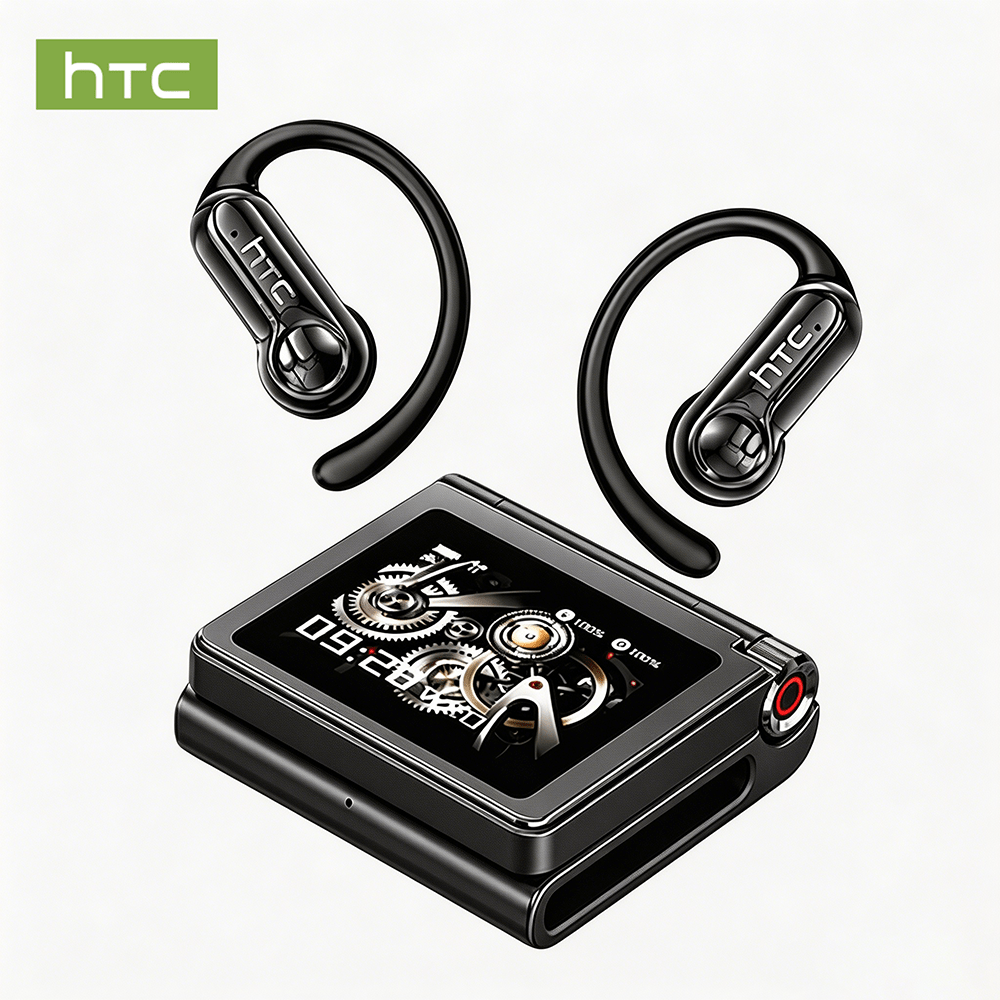 Htc Ne80: , Pure , Hd Lcd Display, Low-latency Earbuds, Open-type Wireless Headphones, Multi-functional Hd Touchscreen, Low Latency, Equipped With Drc ( Control) For Low-frequency , Rectangular Design