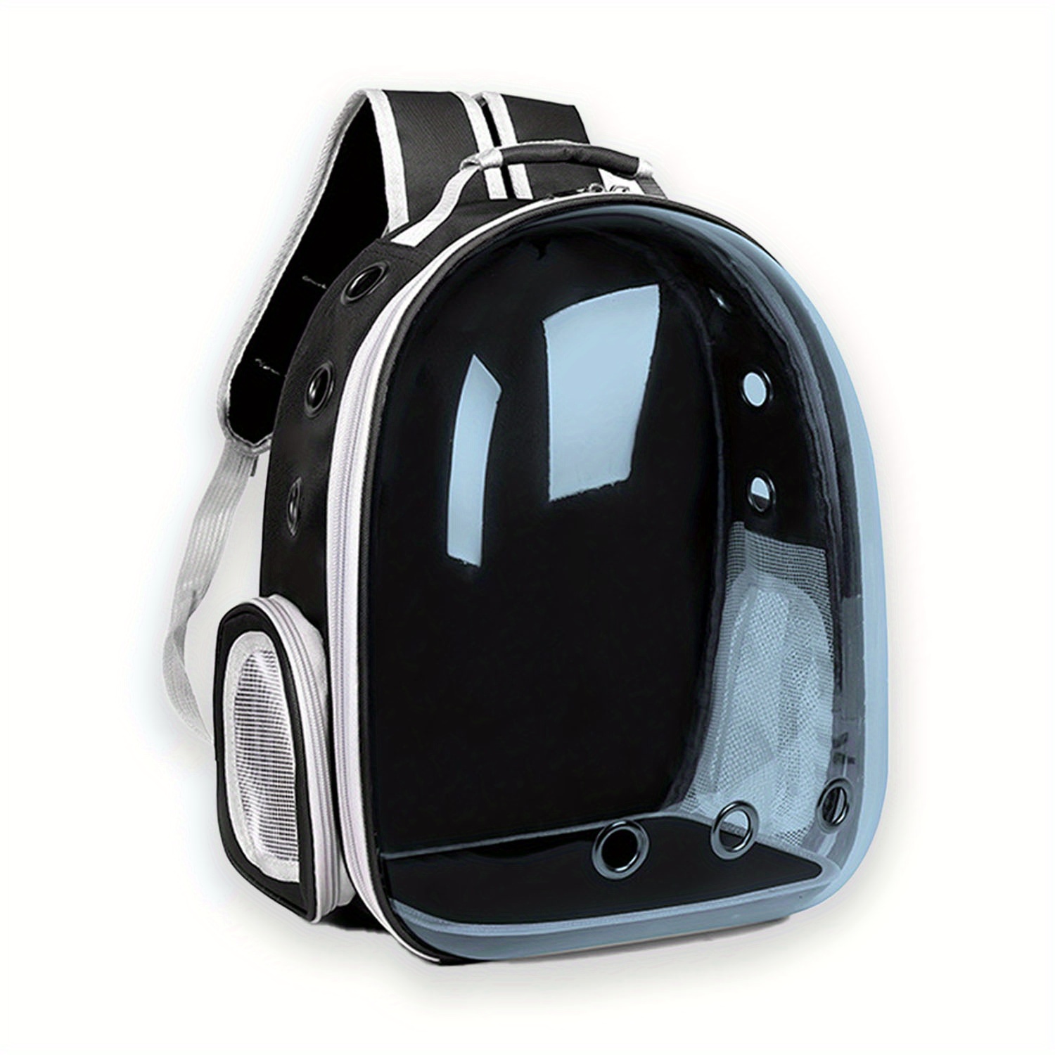TEMU A See-through Backpack With A Panoramic View, Designed For And , Making It An Solution For Pets Without Causing Sweat