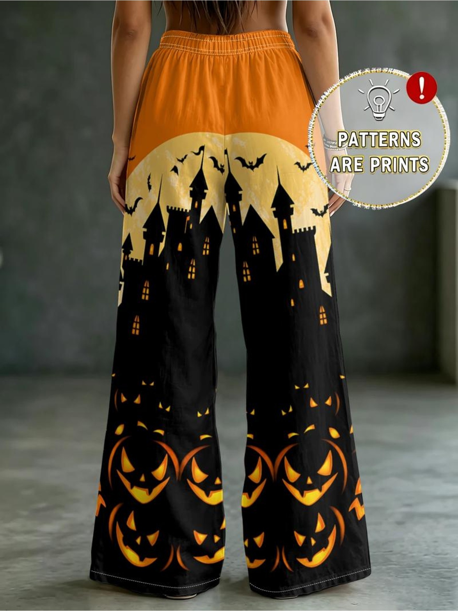 women casual long pants halloween christmas printed trousers fashion versatile womens bottoms
